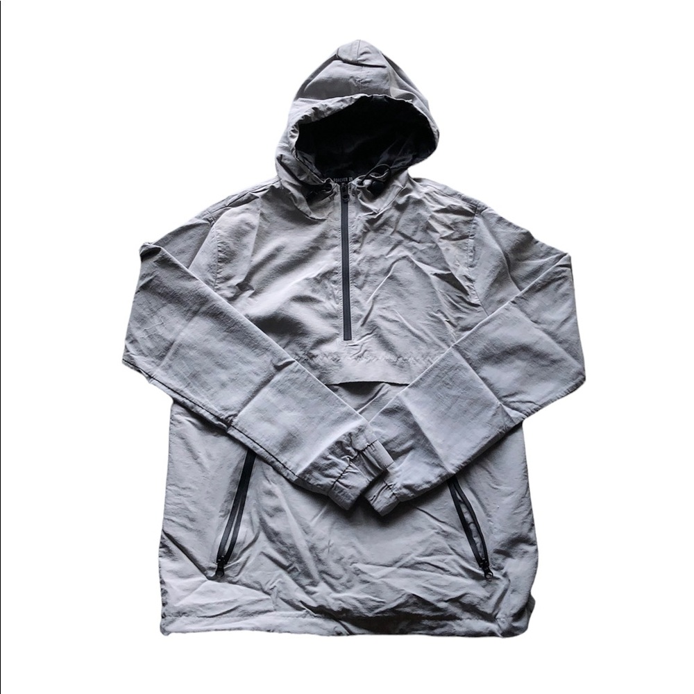 Forever 21 Grey Windbreaker